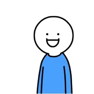 😁 emoji 小蓝和他的朋友 Telegram sticker 19 of 50