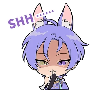 🤫 emoji nucani eng @kikokugai Telegram sticker 20 of 40