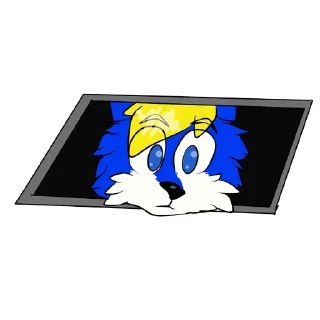 👀 emoji Spike Telegram sticker 18 of 27