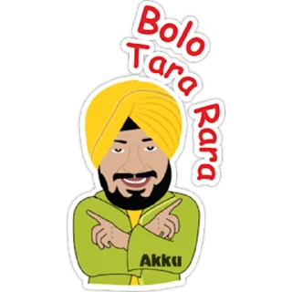 🥳 emoji Bollywood pack by (♥️Akku♥️) Telegram sticker 10 of 56
