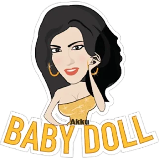 💃 emoji Bollywood pack by (♥️Akku♥️) Telegram sticker 8 of 56