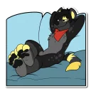 🐾 emoji Big Mischievous Yeens! Telegram sticker 14 of 120
