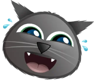 😂 emoji GATO Telegram sticker 5 of 16