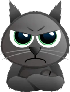 😒 emoji GATO Telegram sticker 7 of 16