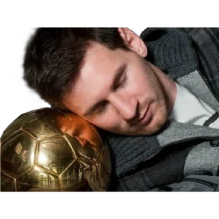 😴 emoji Messi Pack ✨🏆 Telegram sticker 11 of 19
