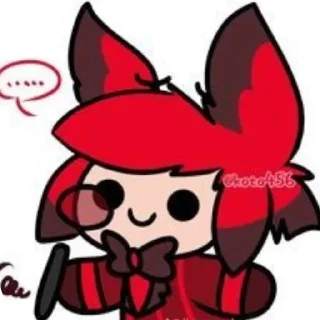 🐱 emoji Alastor Telegram sticker 7 of 23