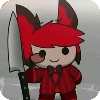 🎩 emoji Alastor Telegram sticker 6 of 23