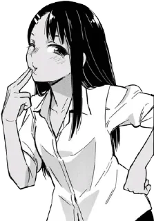 😘 emoji Nagatoro 3 Telegram sticker 22 of 115