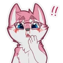 😳 emoji Kiba Telegram sticker 14 of 99
