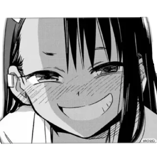 😏 emoji Nagatoro 3 Telegram sticker 6 of 115