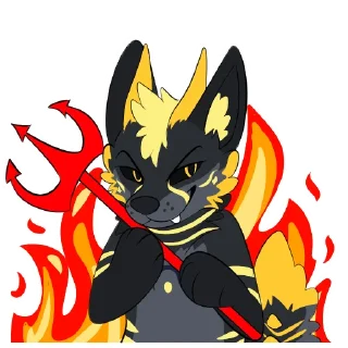 😈 emoji Lyonheart - Pulex Telegram sticker 15 of 93