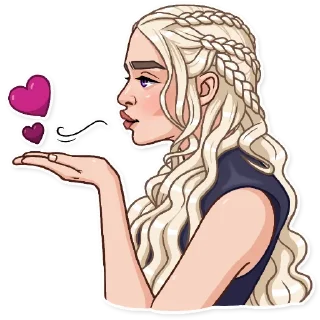 😘 emoji Game of Thrones Telegram sticker 2 of 26