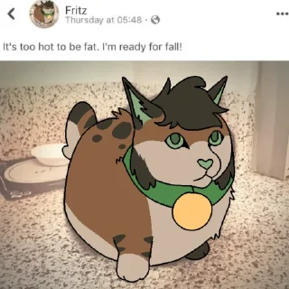 🥵 emoji fritz (@fritzpix) Telegram sticker 24 of 63
