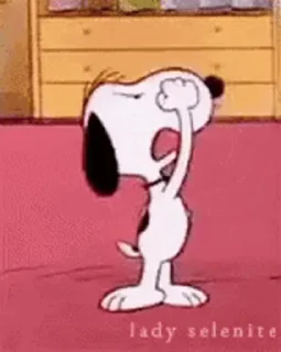 Sticker from Snoopy!!