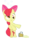 😵 emoji Apple Bloom by @Chris_Vicious Telegram sticker 17 of 120
