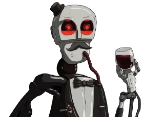 🍷 emoji Atomic Heart Telegram sticker 16 of 20