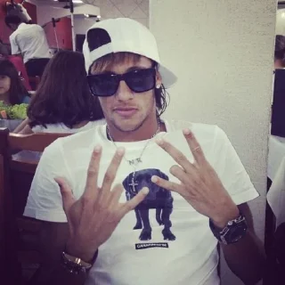 🤙 emoji neymar Telegram sticker 2 of 9