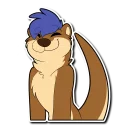Sticker from Blue