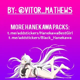 Sticker from Hanekawa Tsubasa 2.0 | @KonoVitoDa