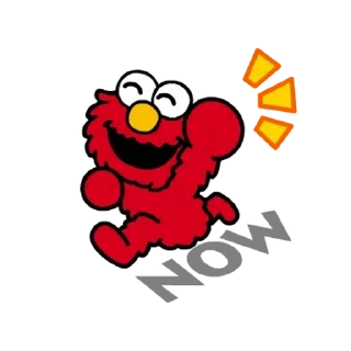😊 emoji Sesame Street動態貼圖第2彈 Telegram sticker 23 of 24