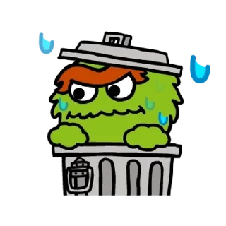 😊 emoji Sesame Street動態貼圖第2彈 Telegram sticker 24 of 24