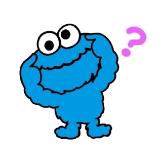 😊 emoji Sesame Street動態貼圖第2彈 Telegram sticker 2 of 24
