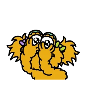 😊 emoji Sesame Street動態貼圖第2彈 Telegram sticker 18 of 24
