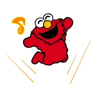 😊 emoji Sesame Street動態貼圖第2彈 Telegram sticker 7 of 24