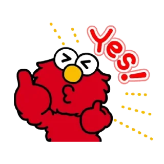 😊 emoji Sesame Street動態貼圖第2彈 Telegram sticker 15 of 24