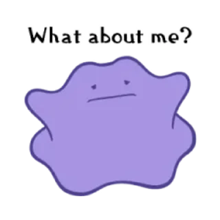 😊 emoji 【英文】Pokémon: Ditto (pokemon) @kal_pc Telegram sticker 10 of 24