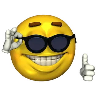 👍 emoji Blu Telegram sticker 24 of 70