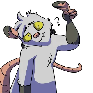 👂 emoji ZomPossum Boi Telegram sticker 10 of 11