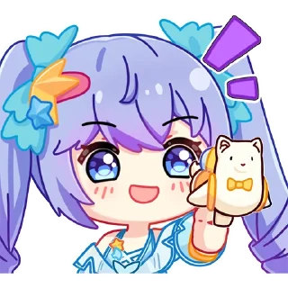Sticker from A-SOUL（绯月见白）