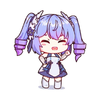 😄 emoji A-SOUL（绯月见白） Telegram sticker 13 of 47