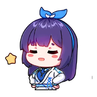 😤 emoji A-SOUL（绯月见白） Telegram sticker 21 of 47