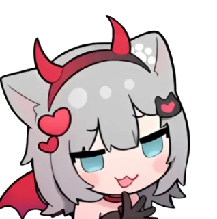 👿 emoji 家有鲨猫 Telegram sticker 11 of 120