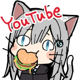 🍔 emoji 家有鲨猫 Telegram sticker 22 of 120