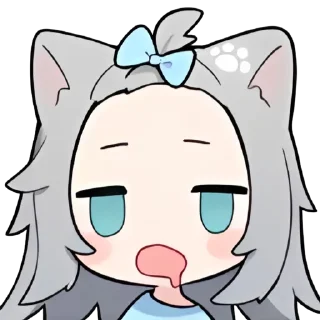 😲 emoji 家有鲨猫 Telegram sticker 6 of 120