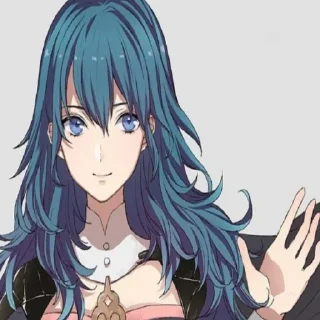 💙 emoji Byleth fire emblem Telegram sticker 7 of 120