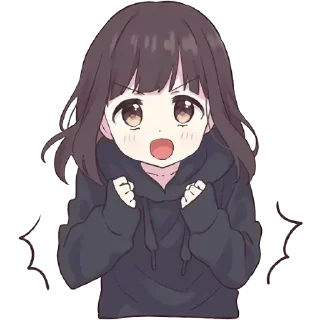 😜 emoji Menhera-chan Telegram sticker 12 of 50
