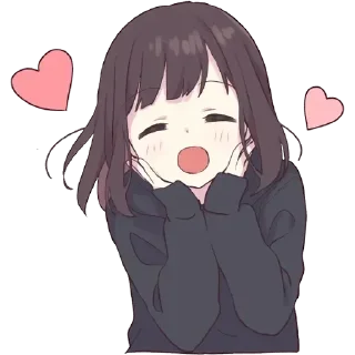 😁 emoji Menhera-chan Telegram sticker 7 of 50