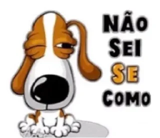 🐶 emoji não sei se comento variações Telegram sticker 13 of 18