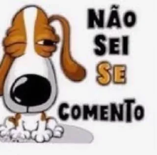 🐶 emoji não sei se comento variações Telegram sticker 2 of 18