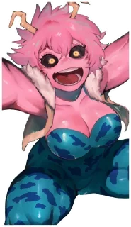 Sticker from AZ MHA Mina Ashido