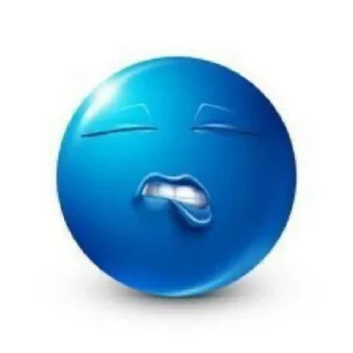 😖 emoji Bola amarilla Telegram sticker 22 of 120