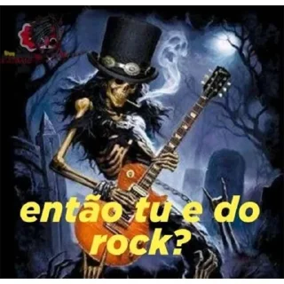🎸 emoji eu sou do rock Telegram sticker 2 of 25
