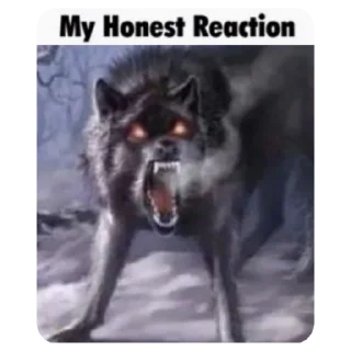 🐺 emoji werewolf @dalelalm Telegram sticker 20 of 30