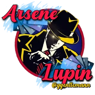 Sticker from Arsene Lupin | @ggentlemann