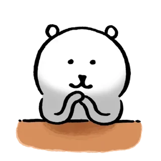 🤔 emoji Kakao Joke bear 6 (Feat. Calm & Passion) Telegram sticker 21 of 24