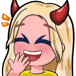 😂 emoji Biyin Emotes 𝐁𝐲 [ @StarLilPeep ] Telegram sticker 19 of 56